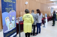 Presépios em exposição no Hospital de Braga

