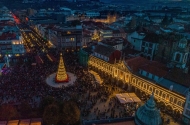 Iluminação de Natal em Braga acende-se dia 30 de Novembro