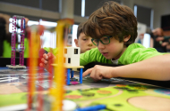 Vereadora da Educação na Feira de Ciência Hands-on Science Network