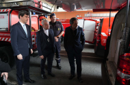D. José Cordeiro visita Bombeiros Sapadores e valoriza serviço à comunidade