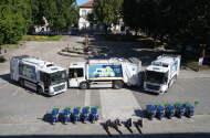 AGERE investe 1,8 Milhões de Euros em novos camiões elétricos e equipamentos de limpeza urbana para Braga
