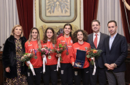 Município de Braga homenageia equipa feminina de atletismo do SC Braga