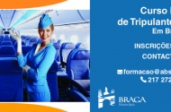 Inscrições abertas para curso inicial de tripulante de cabina 
