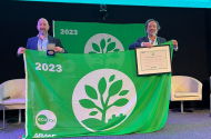 Braga recebe Bandeira Verde ECOXXI pelo 4.º ano consecutivo