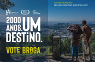 Braga nomeada para ´Melhor Destino Europeu 2021´ 