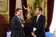 Embaixador do Japão recebido por Ricardo Rio