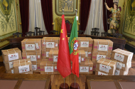 Braga recebeu equipamentos de protecção individual contra a Covid-19