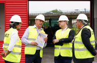 Ricardo Rio visitou obras do novo quartel dos Bombeiros Voluntários de Braga