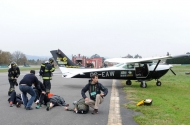 Simulacro testa segurança no Aeródromo Municipal de Braga - imagem #1