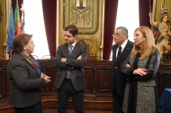 Embaixadora do Panamá de visita a Braga