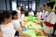 Braga incentiva alunos a consumir frutas e legumes