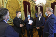 Ricardo Rio recebeu Embaixador do Irão em Portugal