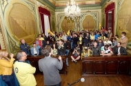 ABC/UMinho recebido nos Paços do Concelho por ocasião da conquista da Taça Challenge  - imagem #19
