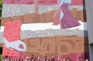 Mais de 300 alunos participaram na criação do mural artístico “Origens” 