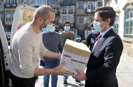 Empresa Malpevent doa bens alimentaras ao Município de Braga