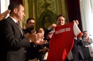 SC Braga recebido nos Paços do Concelho por ocasião da conquista da Taça de Portugal