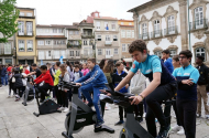 Alunos de Braga pedalaram pela leitura