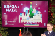 Anjos dão voz ao Braga É Natal