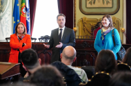 Recepção a alunos do projecto Erasmus+