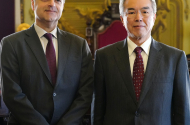 Embaixador do Japão de visita aos Paços do Concelho