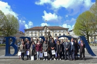 Alunos de Mestrado de Clermont-Ferrand realizam visita de estudo de Braga