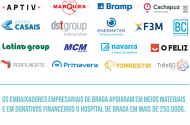 Embaixadores Empresariais doam mais de 250 mil euros ao Hospital de Braga