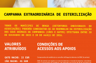 Campanha Extraordinária de Esterilização