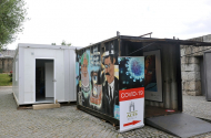 Contentores da Unidade de Rastreio do Carandá com nova localização