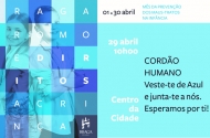 Cordão Humano oficializa encerramento do ´Mês Azul´