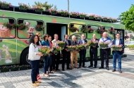 Município distribuiu 1.600 floreiras em três anos