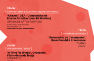 Tebosa recebe Descentrar com oficina artística, teatro e música