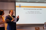 Braga continua a liderar grupo de trabalho sobre Empreendedorismo e PME`S da EUROCITIES