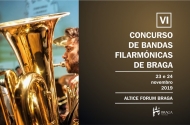 Concurso de Bandas Filarmónicas de Braga decorre no próximo fim-de-semana