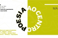 Informação COVID-19 | Canceladas actividades do ‘Poesia ao Centro’