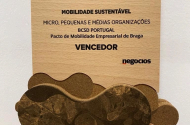 Pacto de Mobilidade Empresarial de Braga vence prémio Nacional de Sustentabilidade