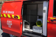 Viatura de Socorro Animal de Braga resgata 548 animais em 2025