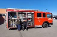 Companhia de Bombeiros Sapadores de Braga com nova viatura de desencarceramento pesado
