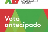 Autárquicas 2017 – Voto Antecipado