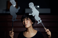 Alunos da Alberto Sampaio criam teatro de sombras a partir de residência artística com Beniko Tanaka