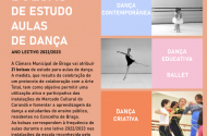 Câmara de Braga atribui bolsas de estudo para aulas de dança