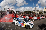Rally de Portugal en el Corazón de la Ciudad de Braga