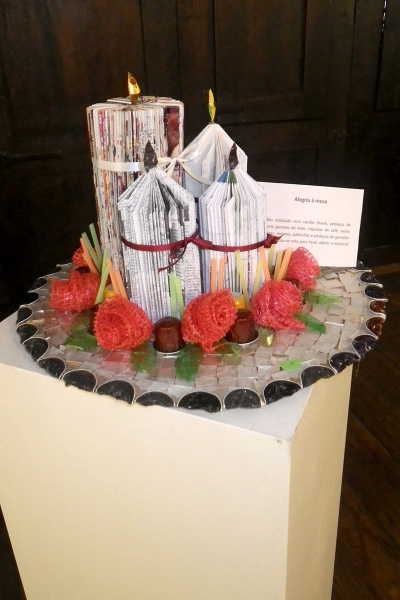 Trabalhos do Concurso Eco-Natal em exposição na Casa dos Crivos e Posto de Turismo
