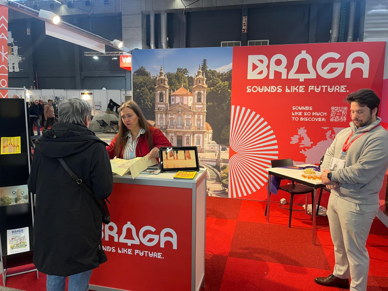 Braga estreia-se com nova marca territorial em feira de turismo na Bélgica