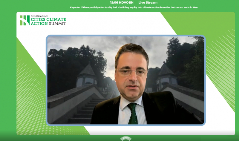 Ricardo Rio destaca papel dos cidadãos na acção climática