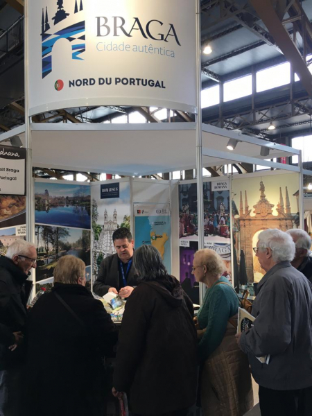 Braga marcou presença pela primeira vez no ‘Salon du Tourisme de Lyon’ em França