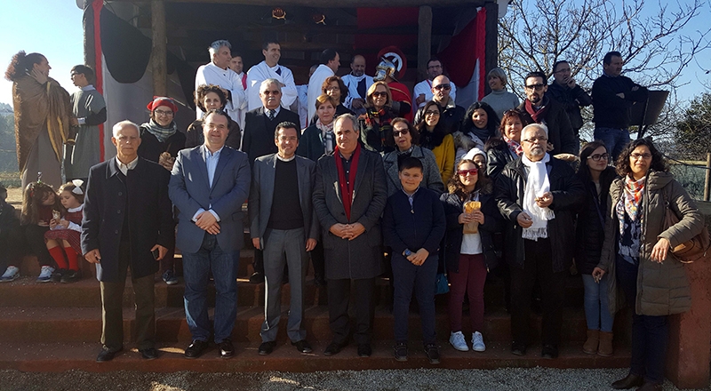 Município promove Presépio Vivo de Priscos junto dos agentes turísticos locais