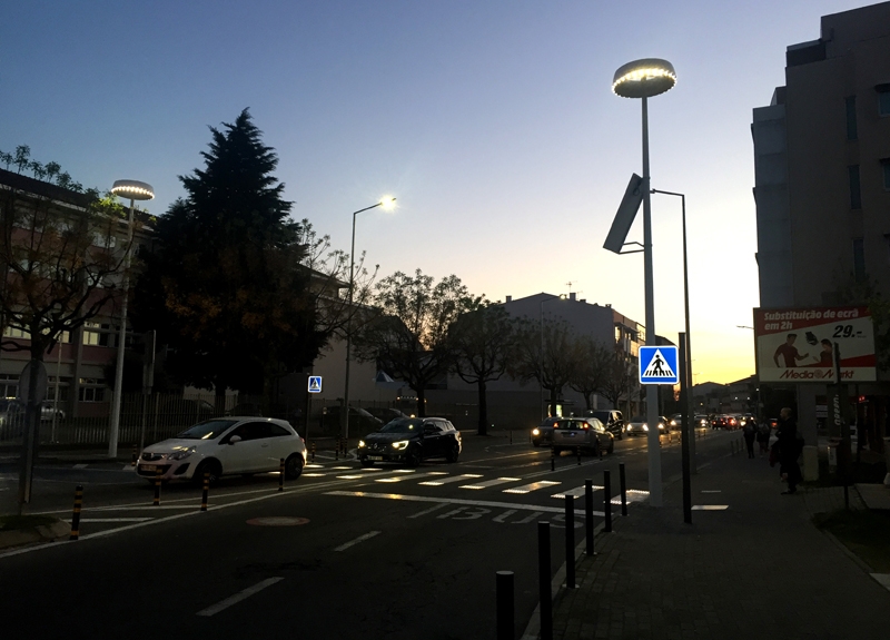 Passadeiras inteligentes implementadas em Braga