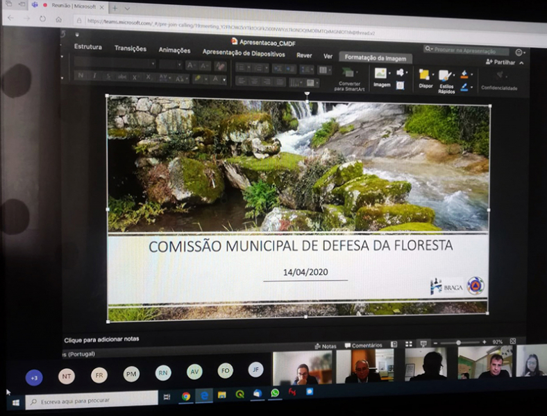 Plano Operacional Municipal de Braga aprovado pela Comissão Municipal de Defesa da Floresta