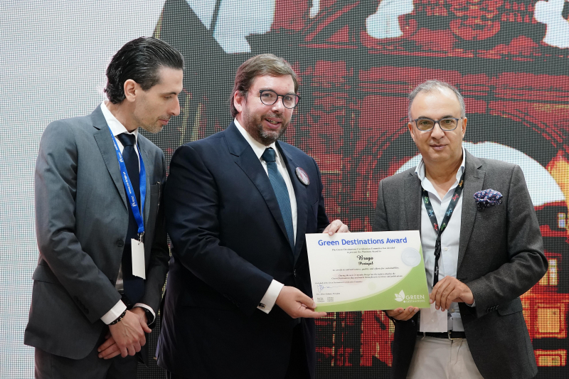 Braga recebeu certificado de “Green Destination” na Bolsa de Turismo de Lisboa