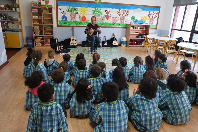 Serviço Educativo Integrado dá a conhecer instrumentos tradicionais ao pré-escolar